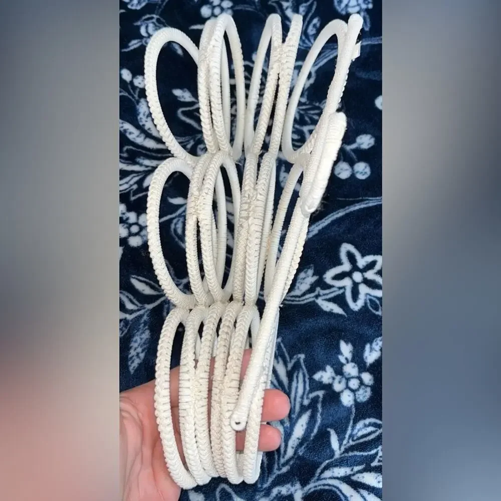Vintage 1999 IKEA KOMPLEMENT Scarf Hangers Ties Organizer Hangers MACRAME